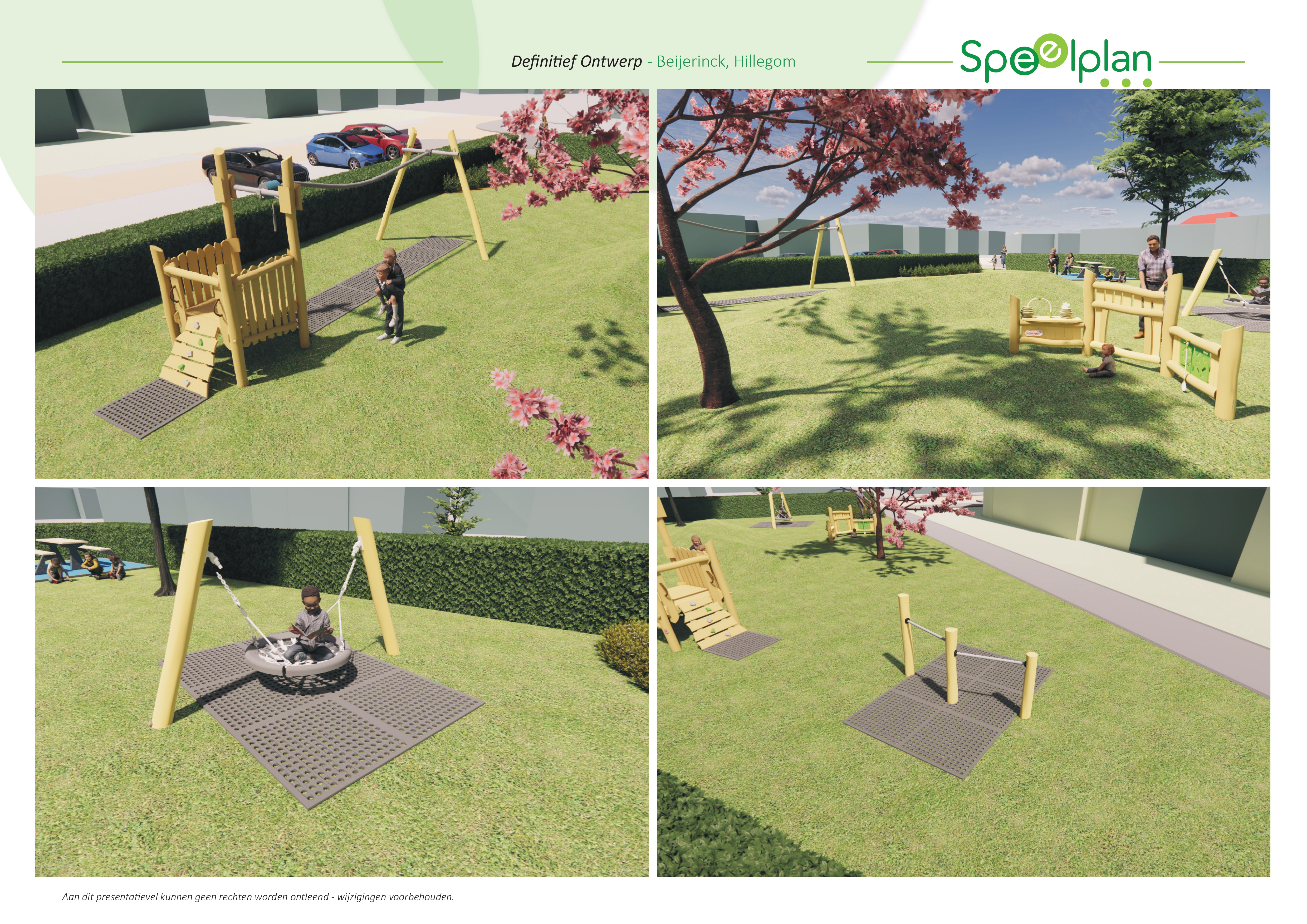 Definitief ontwerp speelplek Vossepolder 3/4