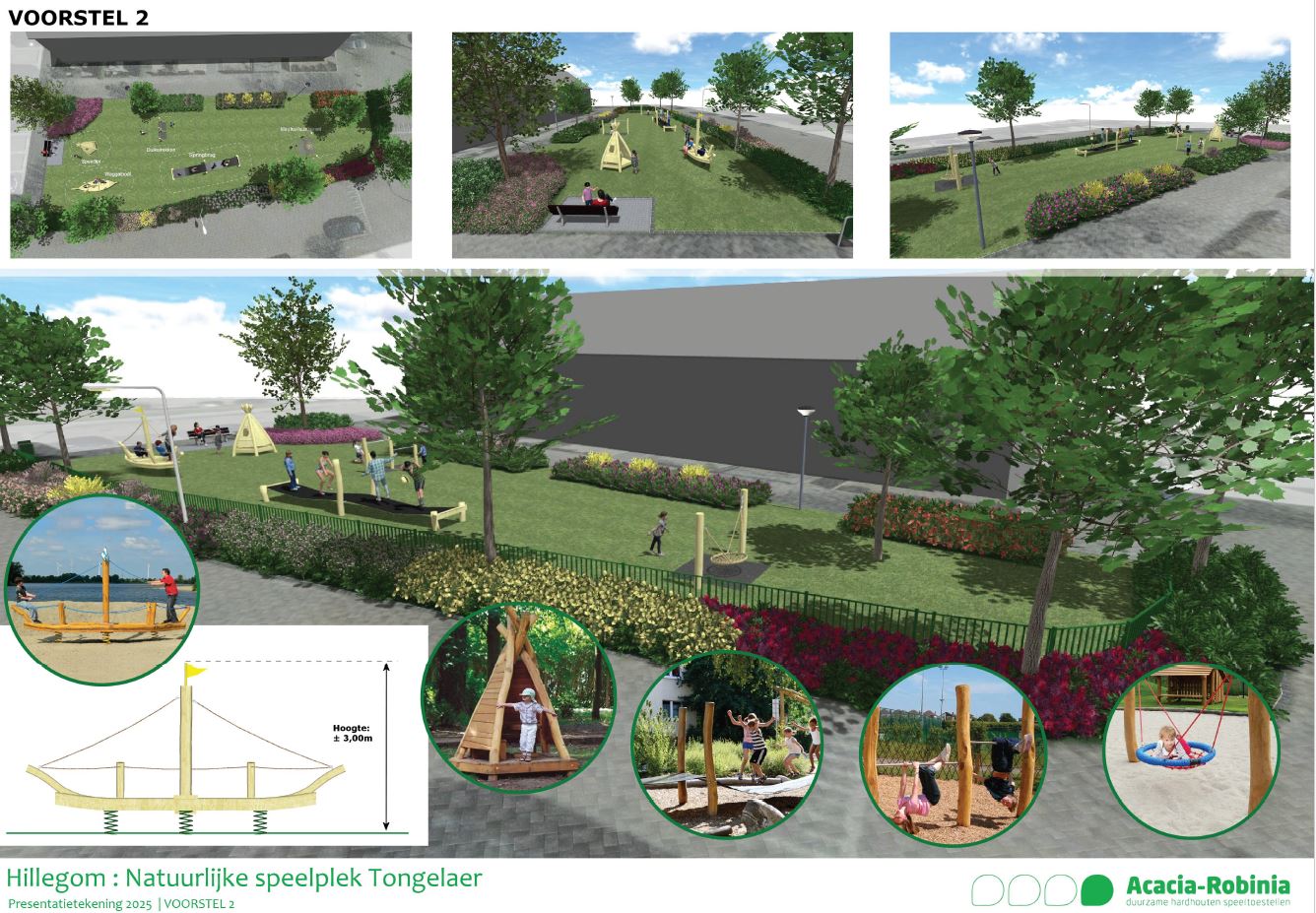 Ontwerp 2 speelplek Tongelaer